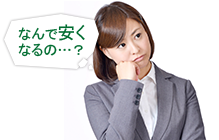 なんで安くなるの?